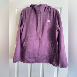 The North Face zip up hoodie size large like new